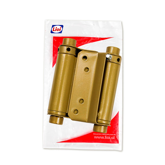 BISAGRA LÍNEA 65 DOBLE ACCIÓN ACERO PINTADO