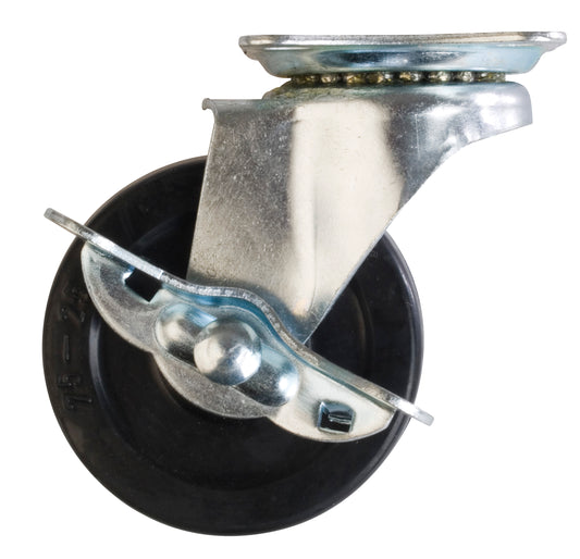 RUEDA DE GOMA CON BASE GIRATORIA