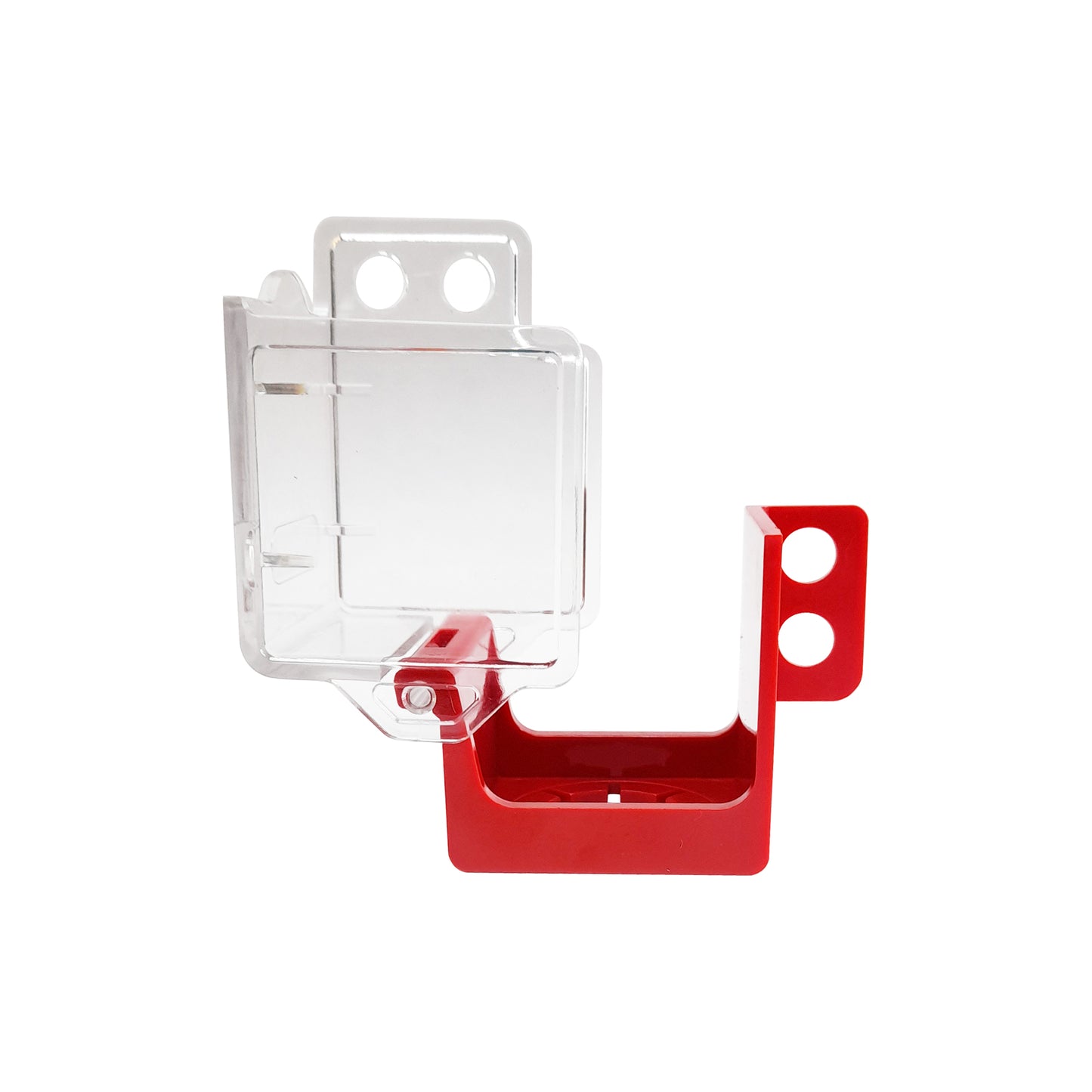 DISPOSITIVO DE BLOQUEO CUBRE BOTONERA / PULSADOR