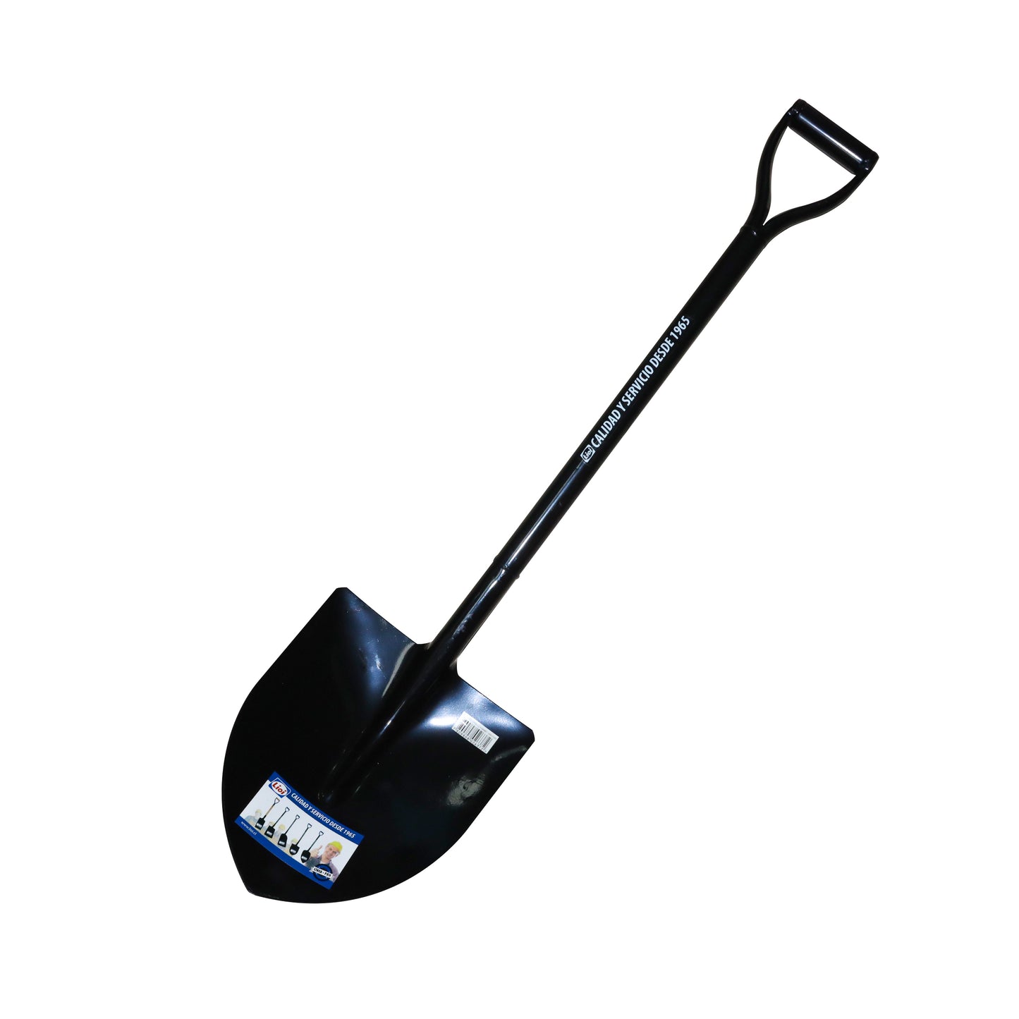 PALA REFORZADA METÁLICA PUNTA HUEVO