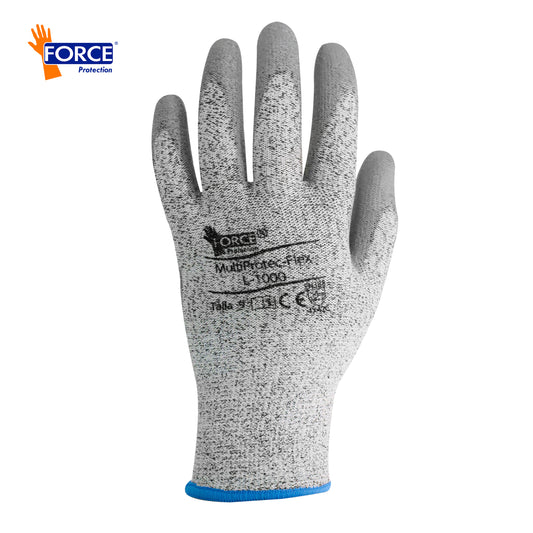 GUANTE MULTI-PROTEC FLEX NITRIL L-1000 GRIS