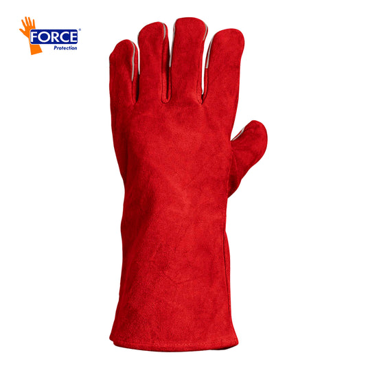 GUANTE SOLDADOR ROJO L-300