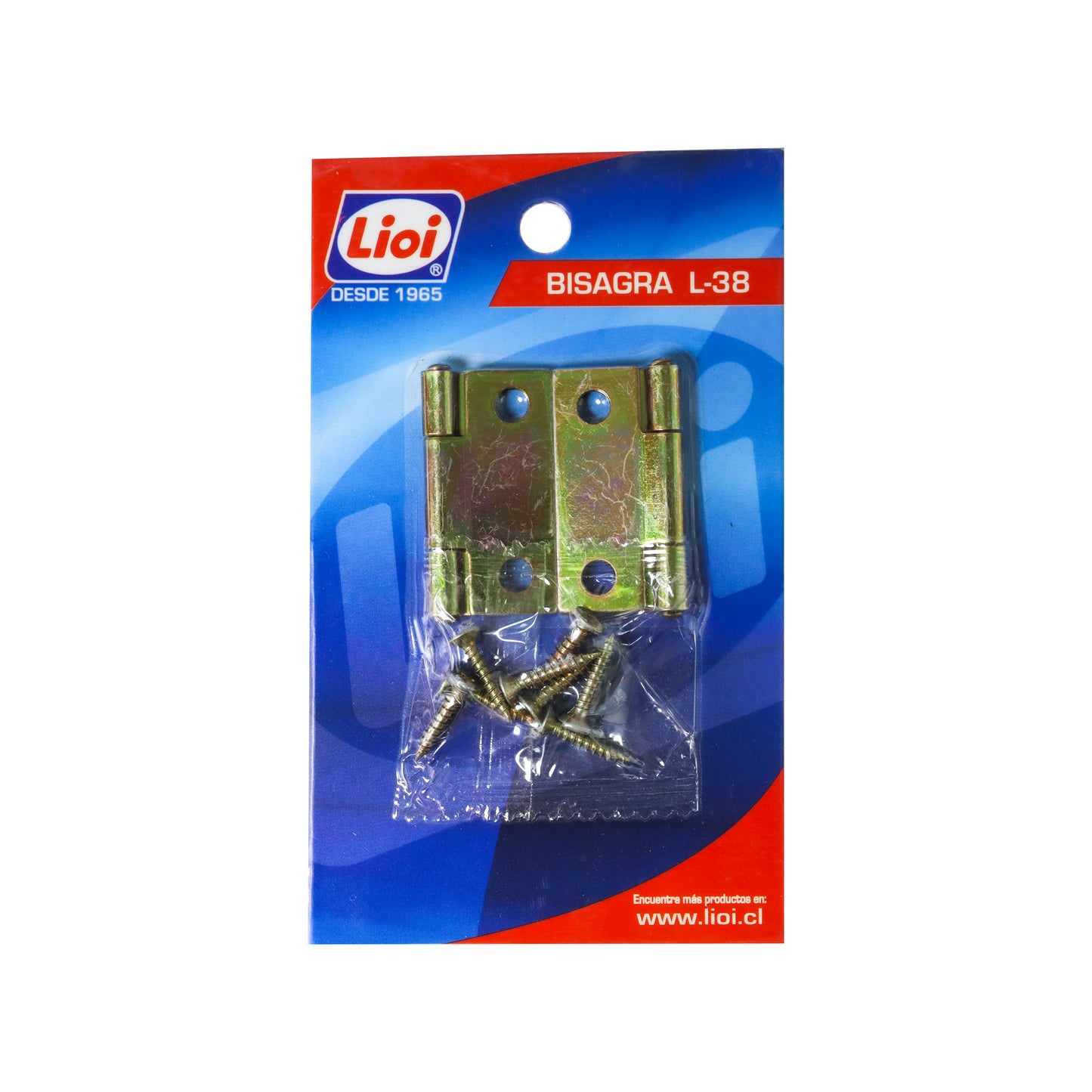 BISAGRA LÍNEA 38 ACERO ZINCADO