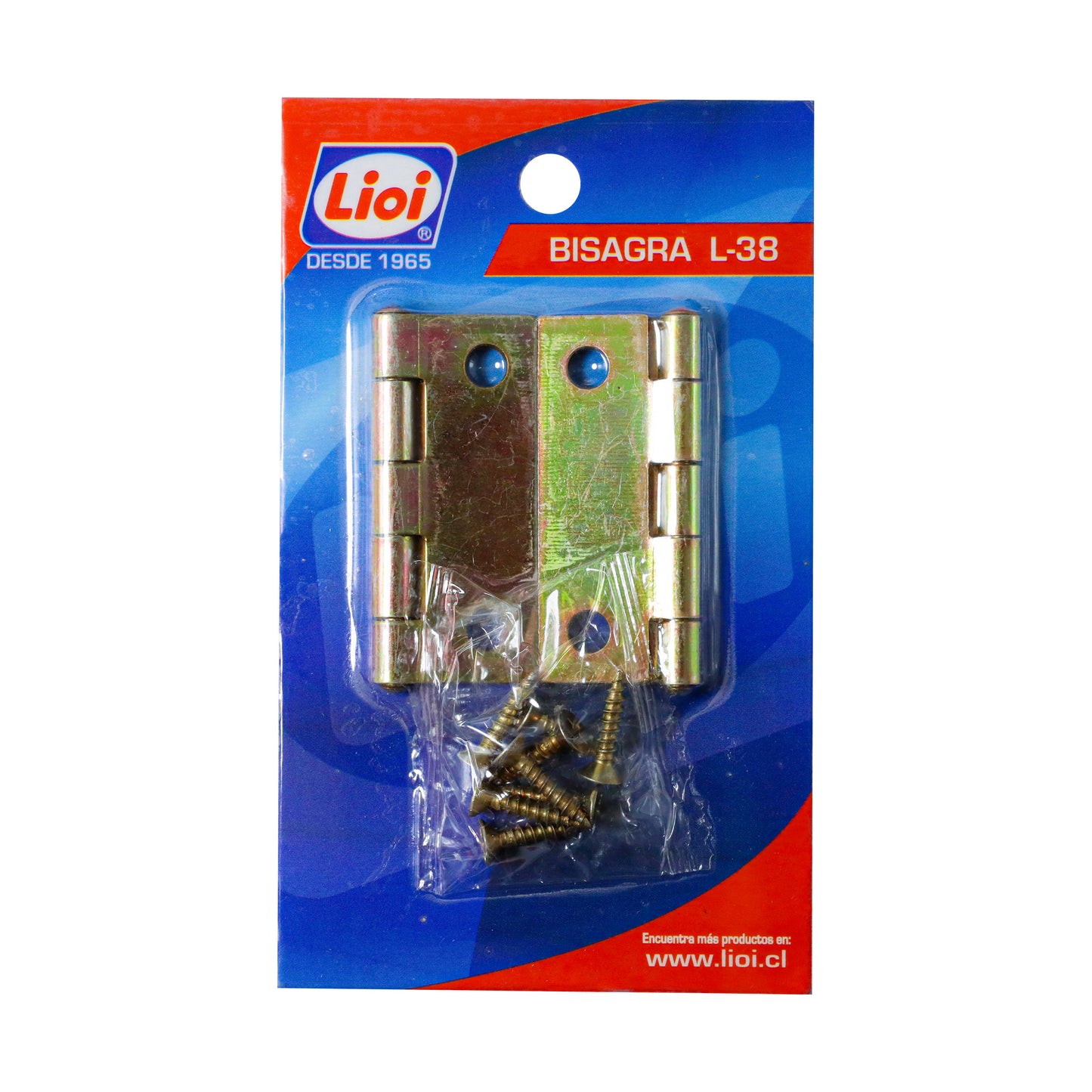 BISAGRA LÍNEA 38 ACERO ZINCADO