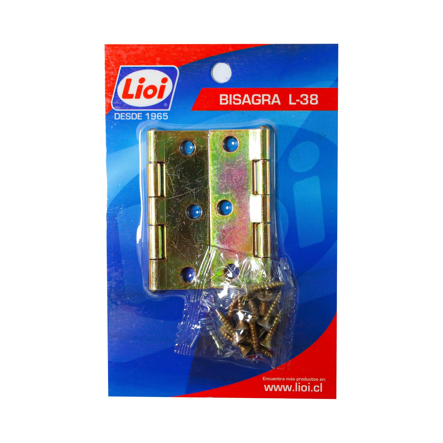 BISAGRA LÍNEA 38 ACERO ZINCADO