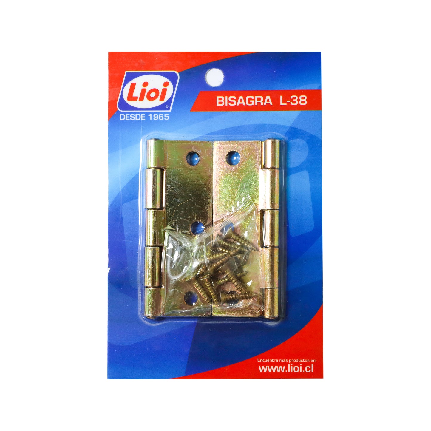 BISAGRA LÍNEA 38 ACERO ZINCADO