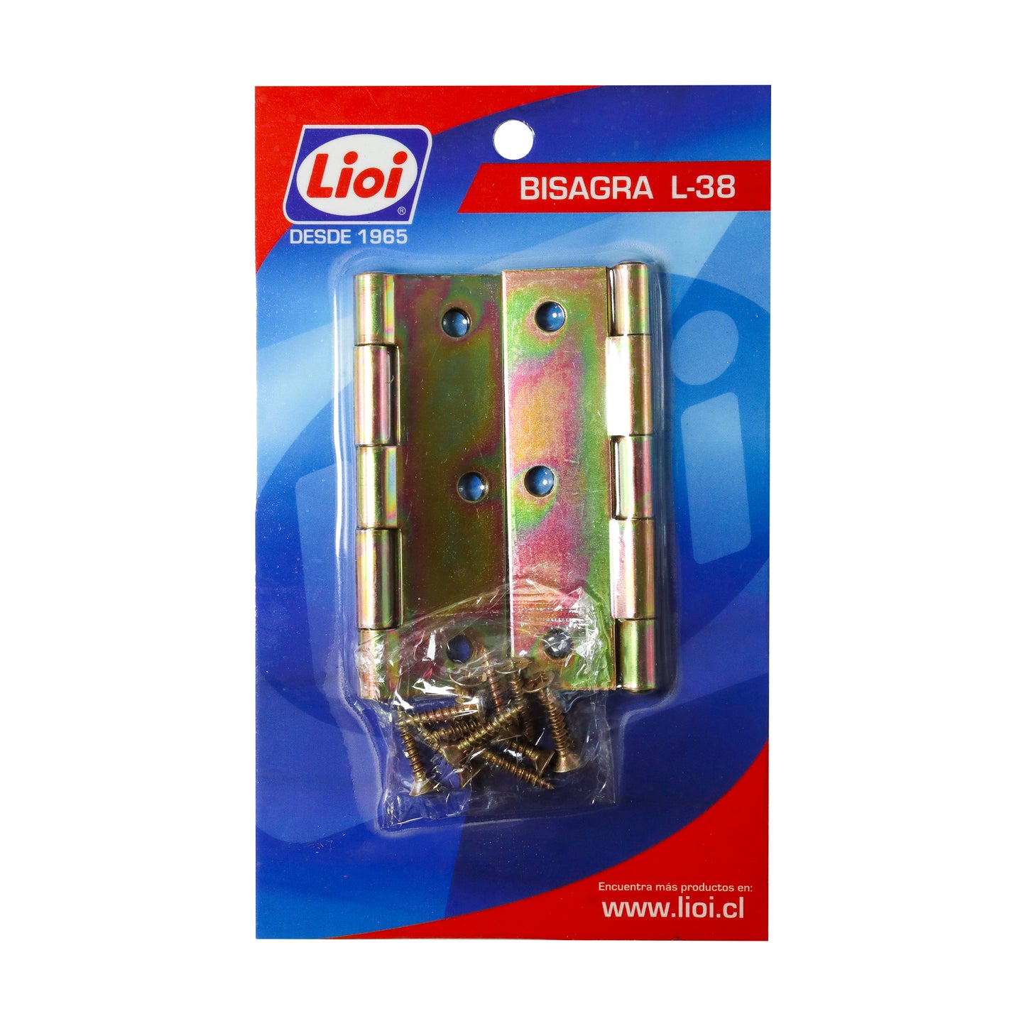 BISAGRA LÍNEA 38 ACERO ZINCADO