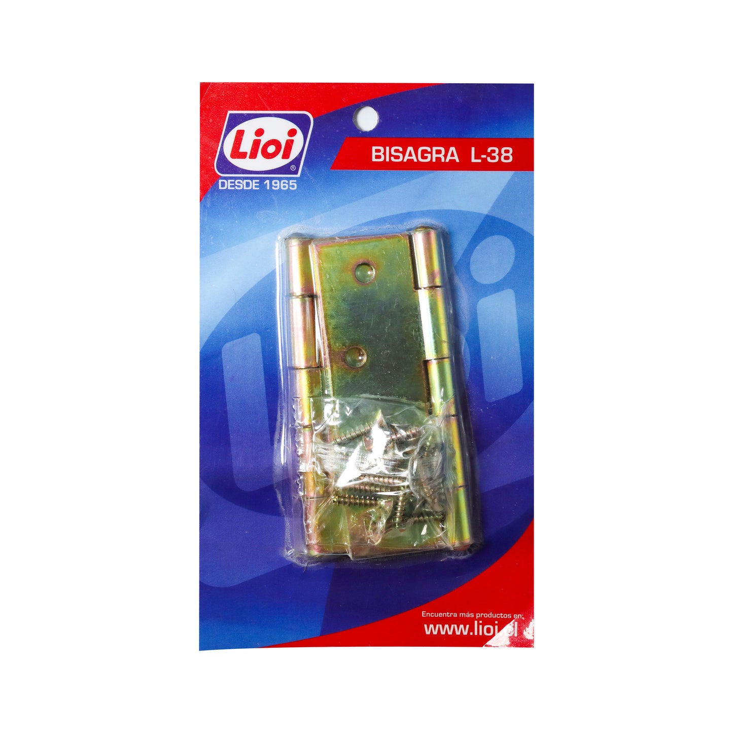 BISAGRA LÍNEA 38 ACERO ZINCADO