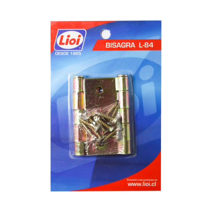 BISAGRAS LÍNEA 84 ACERO ZINCADO