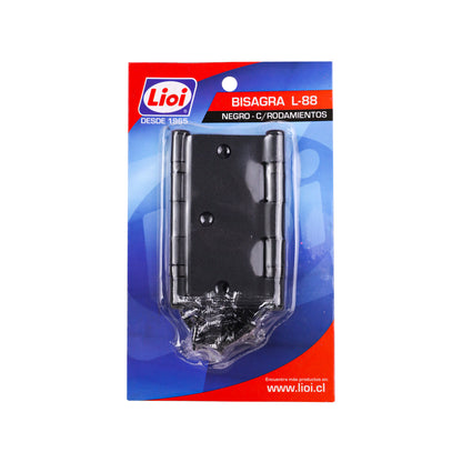 BISAGRA LÍNEA 88 COLOR NEGRO