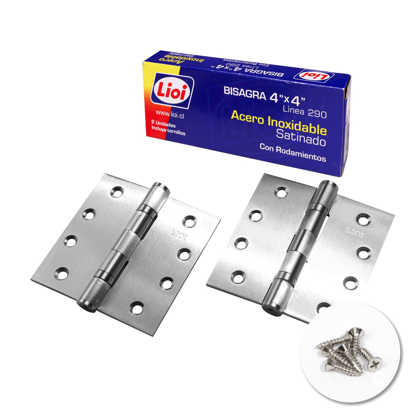 BISAGRA LÍNEA 290 CON RODAMIENTOS (2und)