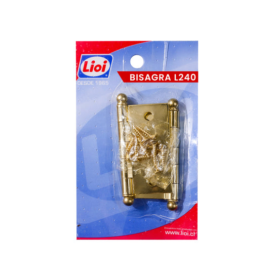 BISAGRA LÍNEA 240 CON PERILLAS