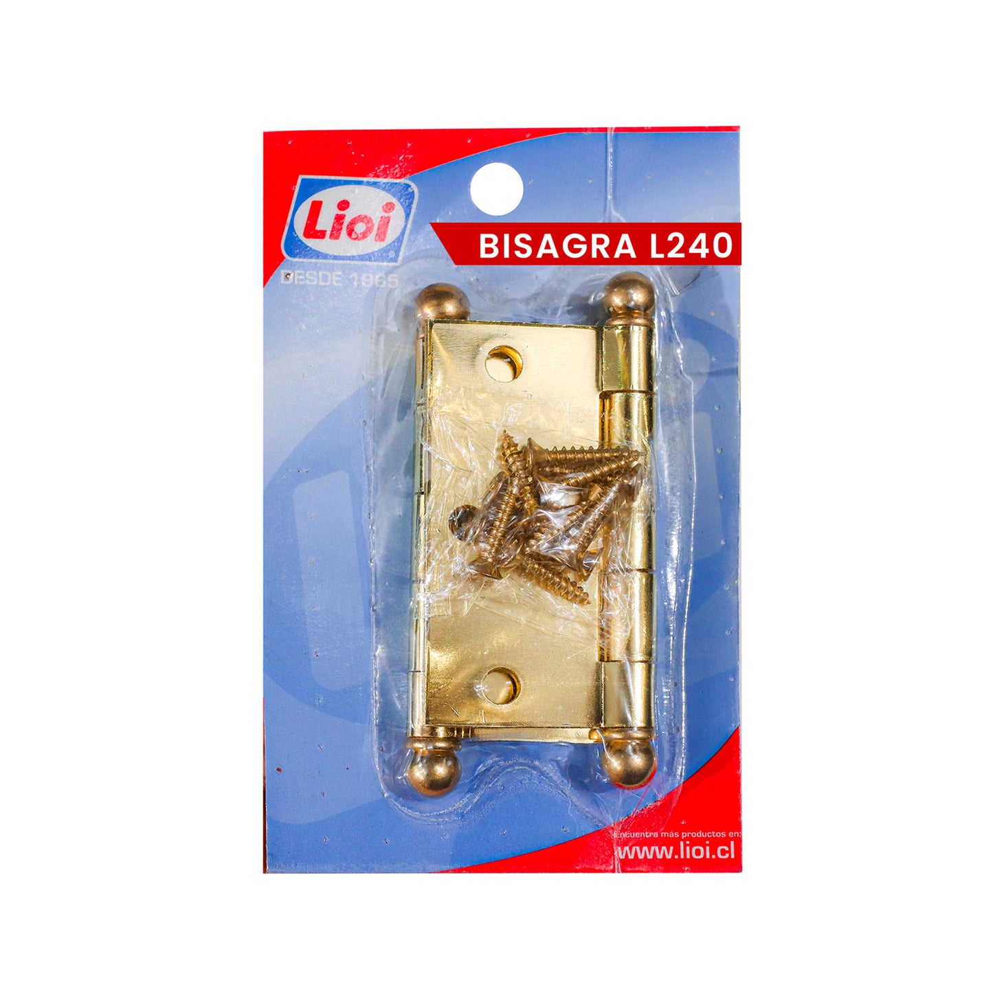 BISAGRA LÍNEA 240 CON PERILLAS