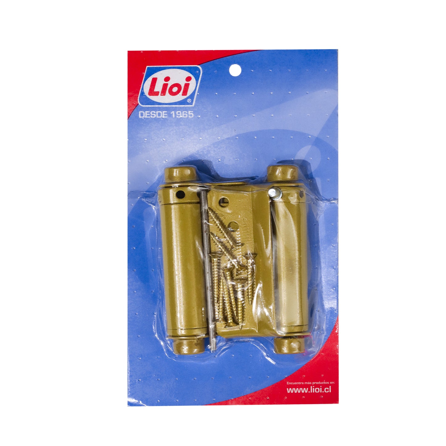 BISAGRA LÍNEA 65 DOBLE ACCIÓN ACERO PINTADO