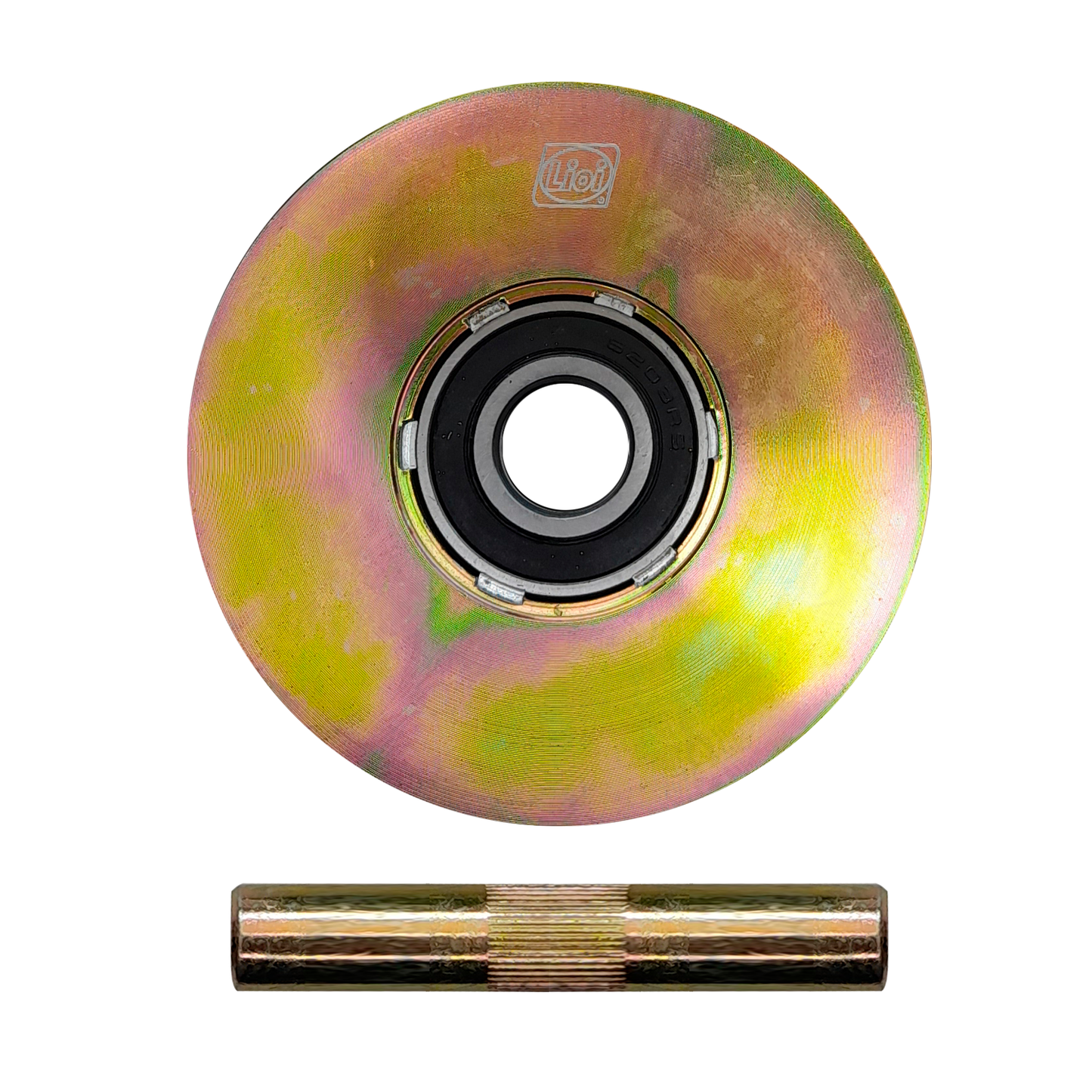 RUEDA PARA PORTÓN CON PASADOR A SOLDAR