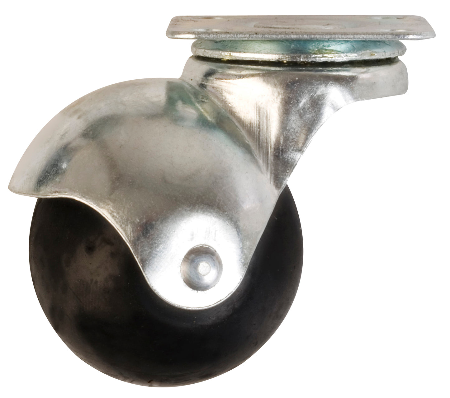 RUEDA DE BOLA BASE METÁLICA