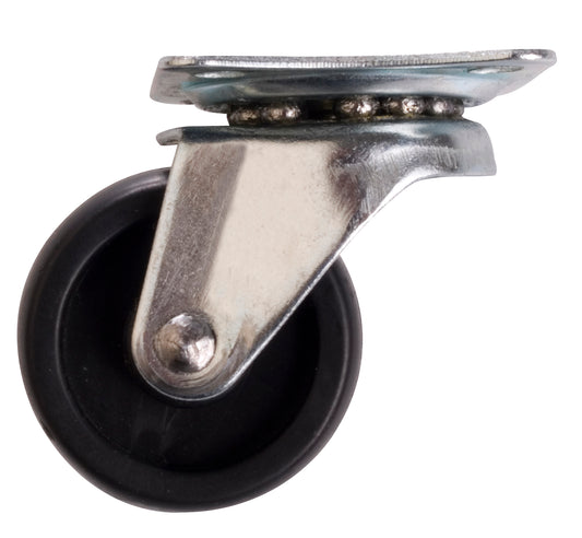 RUEDA DE GOMA CON BASE GIRATORIA