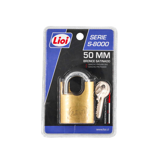 CANDADO SERIE S-8000 C/GANCHO PROTEGIDO