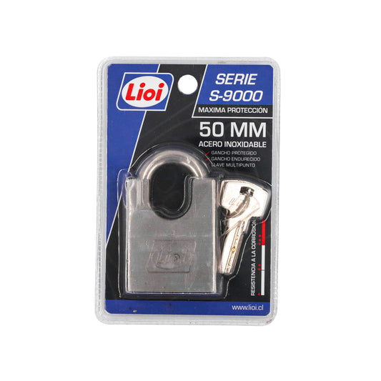 CANDADO SERIE S-9000 C/GANCHO PROTEGIDO