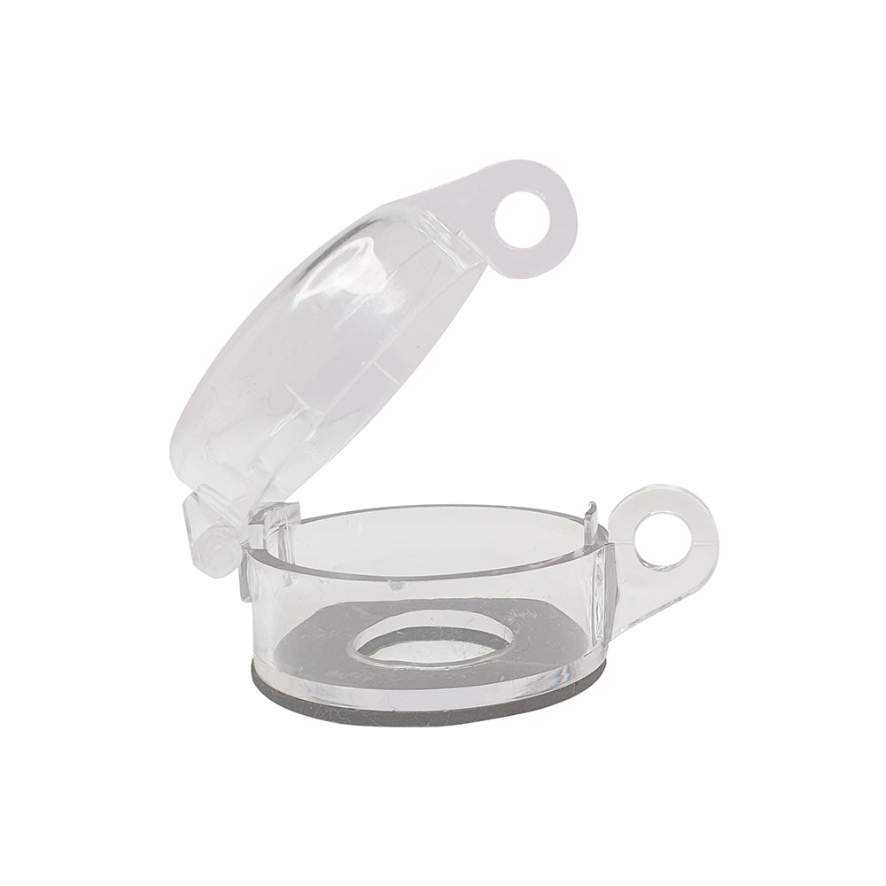 DISPOSITIVO DE BLOQUEO CUBRE BOTONERA STOP