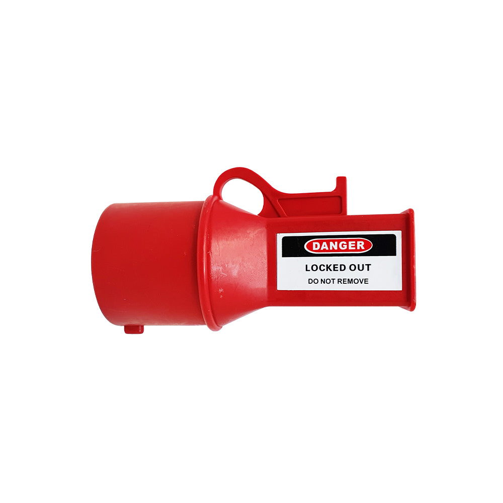 DISPOSITIVO DE BLOQUEO INDUSTRIAL IMPERMEABLE PARA TOMAS