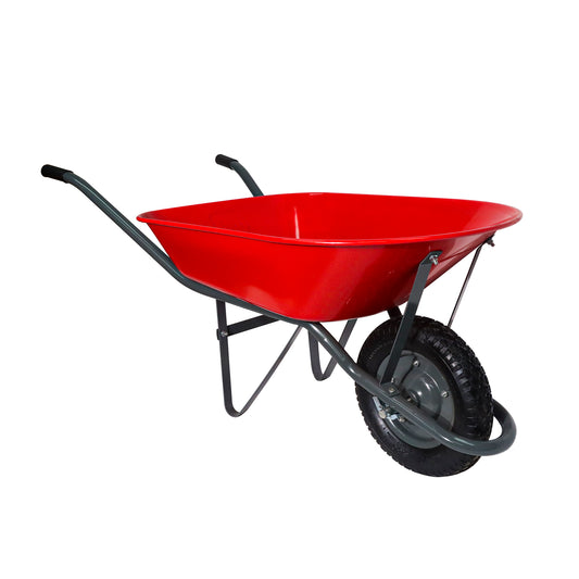 CARRETILLA SUPER ECONÓMICA ROJA 65L