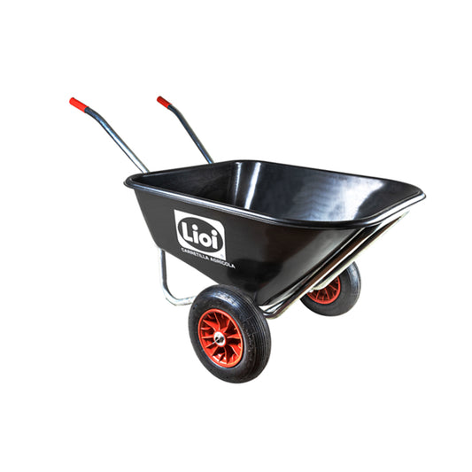 CARRETILLA AGRICOLA 160L DOBLE RUEDA