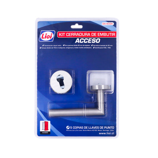 KIT CERRADURA EMBUTIR