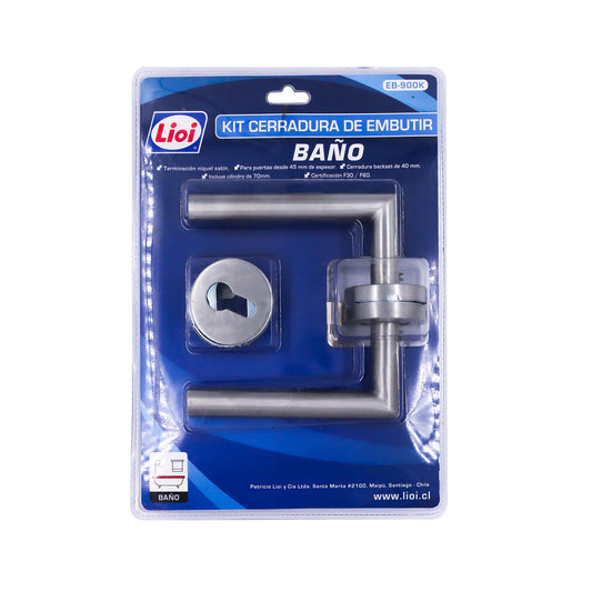 KIT CERRADURA EMBUTIR