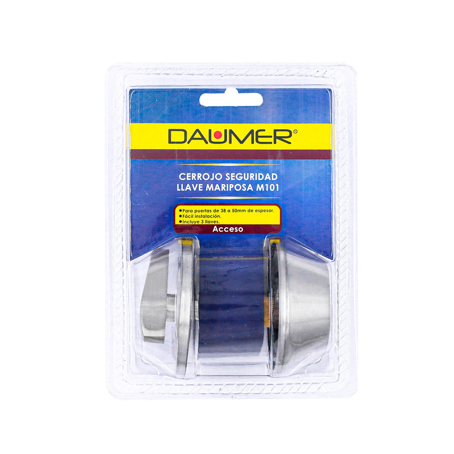 CERROJO LLAVE/MARIPOSA M-101
