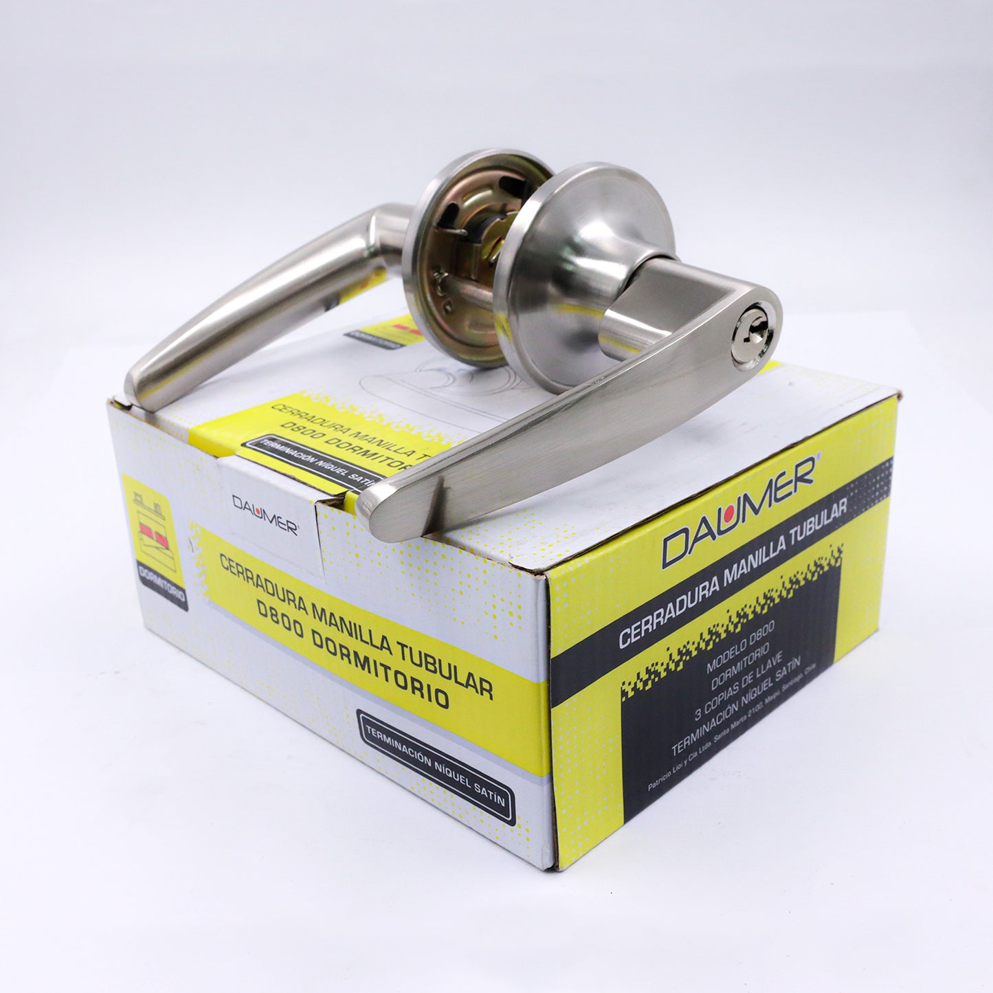 CERRADURA MANILLA TUBULAR 800