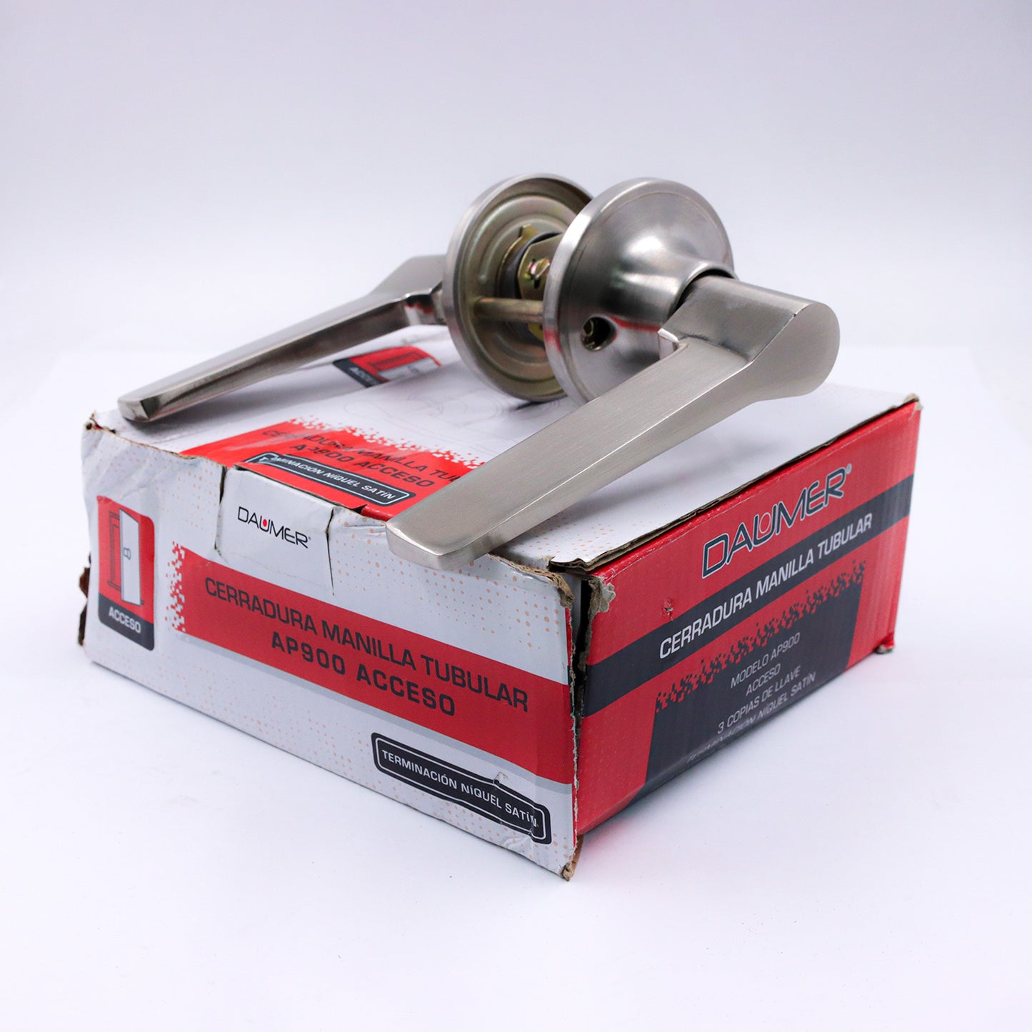 CERRADURA MANILLA TUBULAR 900