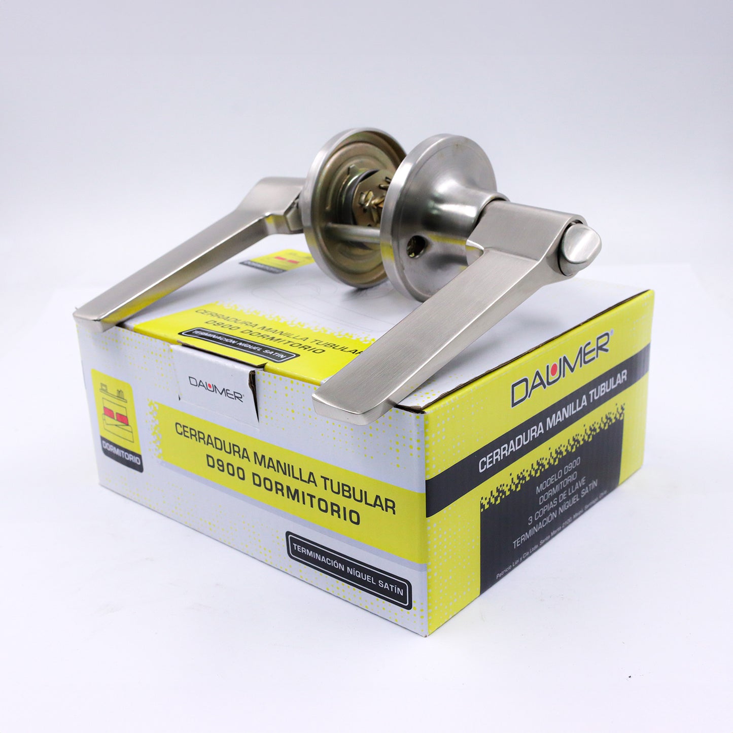 CERRADURA MANILLA TUBULAR 900
