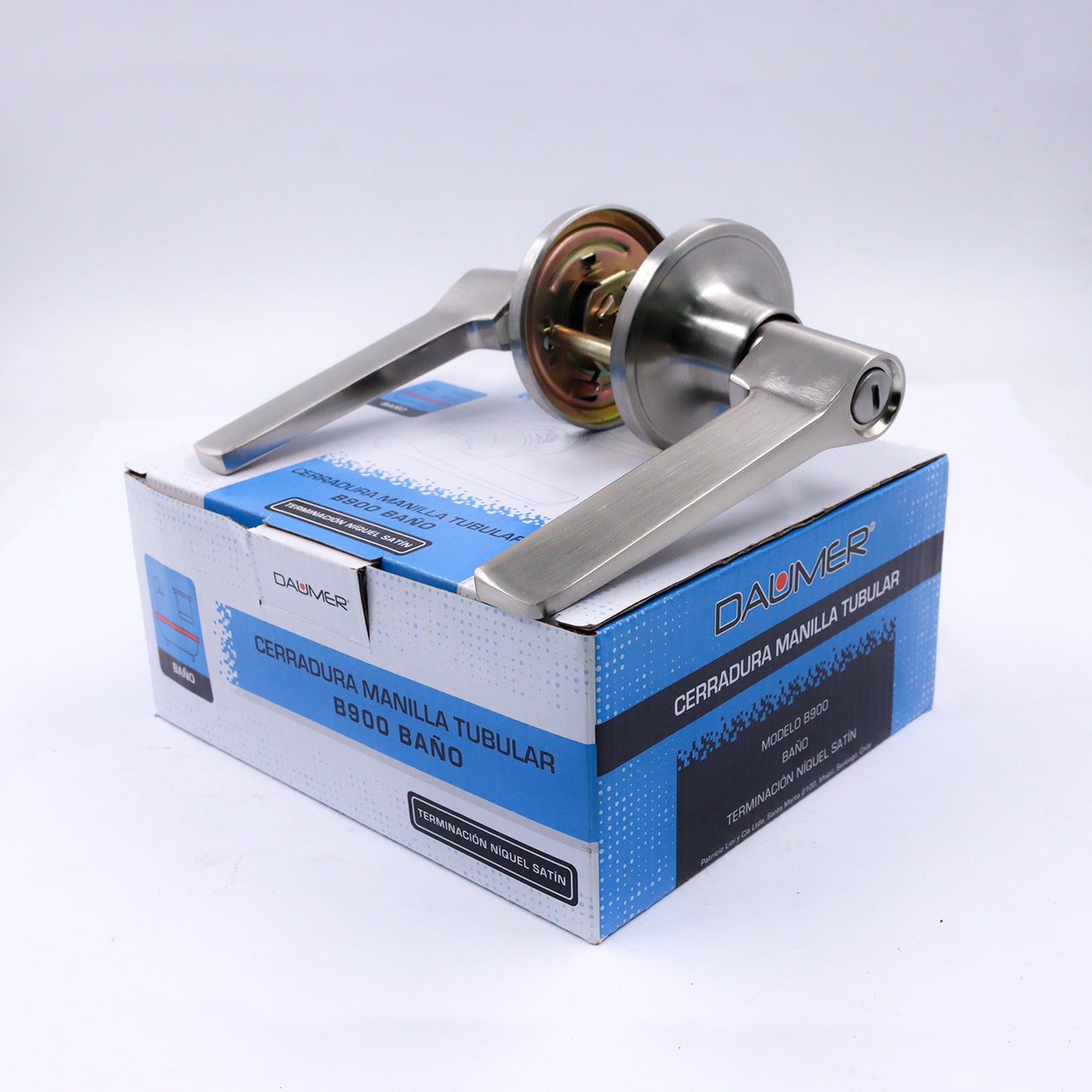 CERRADURA MANILLA TUBULAR 900