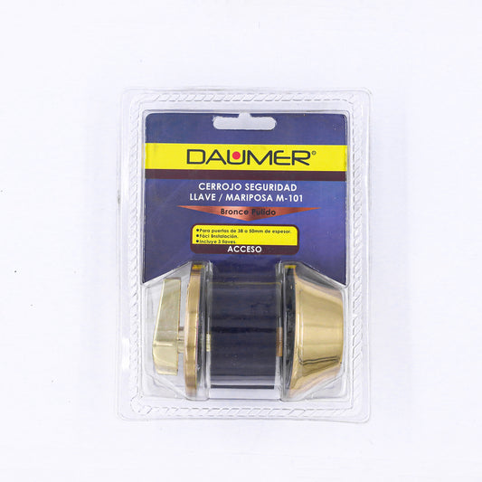 CERROJO LLAVE/MARIPOSA M-101