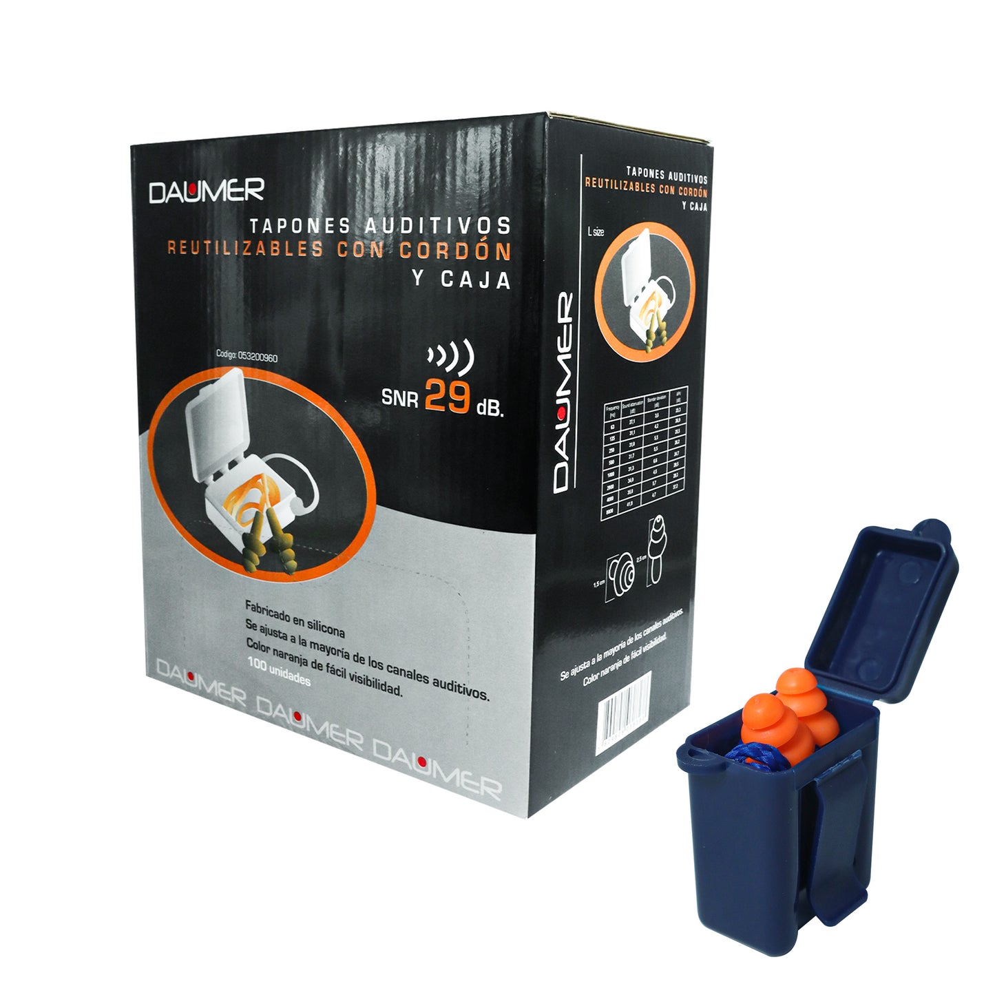 TAPONES DE SILICONA CON CORDEL