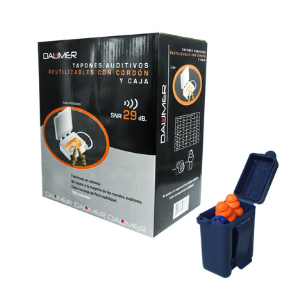 TAPONES DE SILICONA CON CORDEL