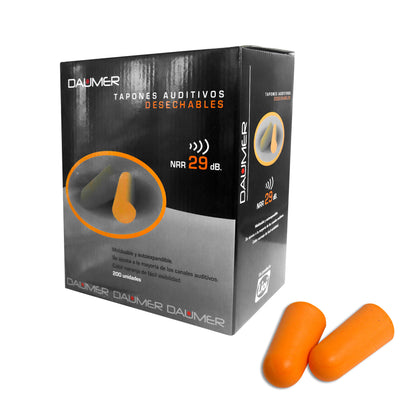 TAPONES DE ESPUMA DESECHABLES