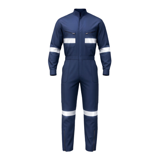 OVEROL PILOTO CON CINTAS REFLECTANTES