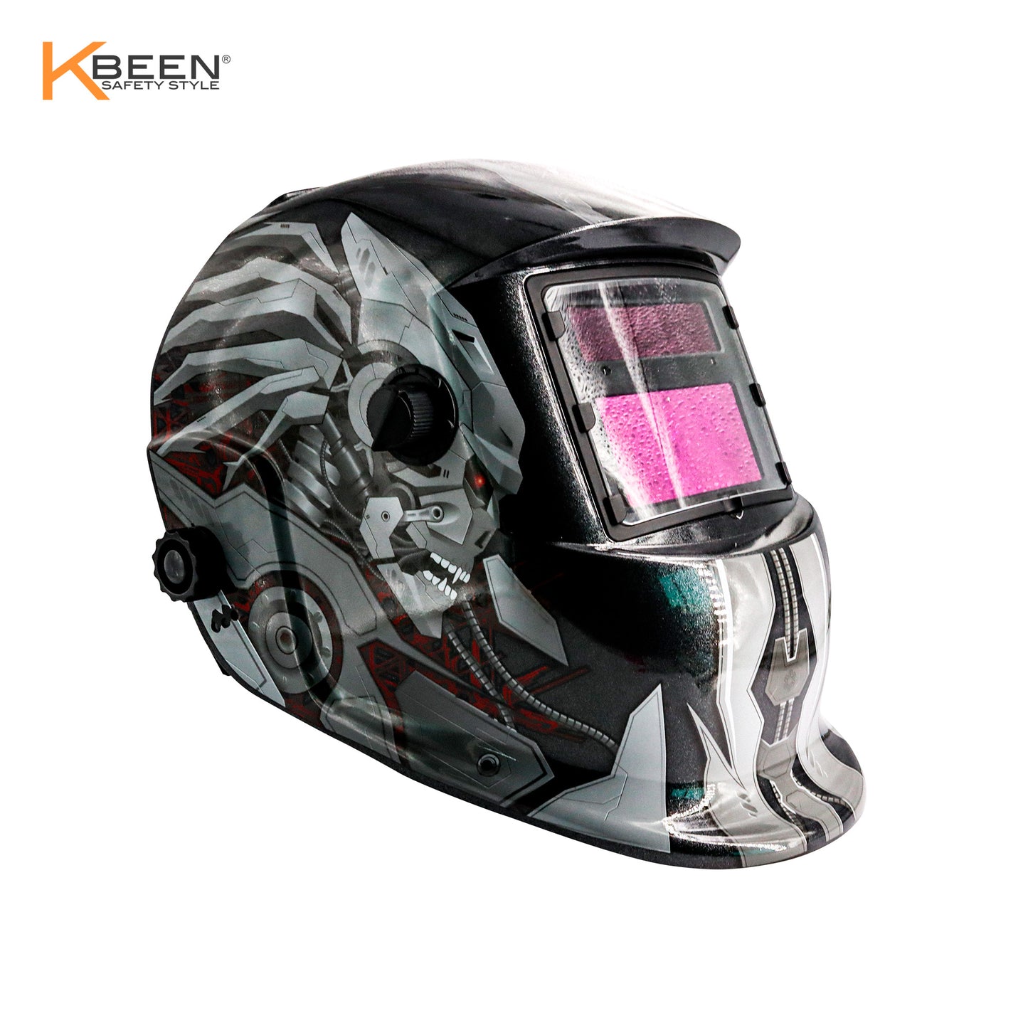 MÁSCARA DE SOLDAR FOTOSENSIBLE TERMINATOR